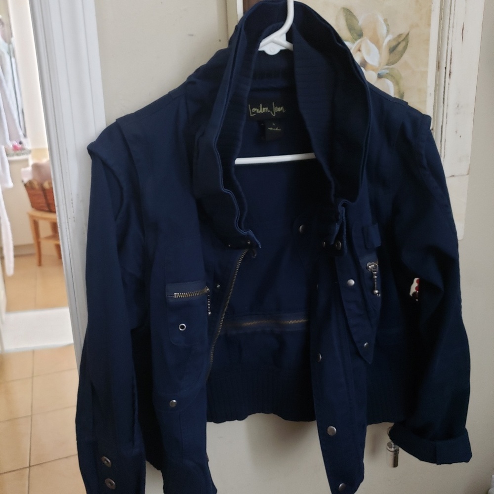 Dark blue jacket